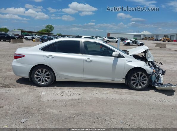 4T1BD1FK2GU194850 2016 TOYOTA CAMRY HYBRID White Vista interior de 360 grados