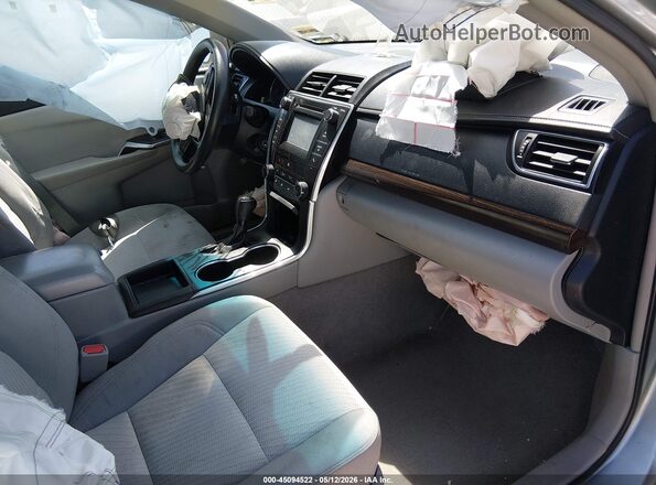 4T1BF1FK0HU801324 2017 TOYOTA LE Silver Front interior view