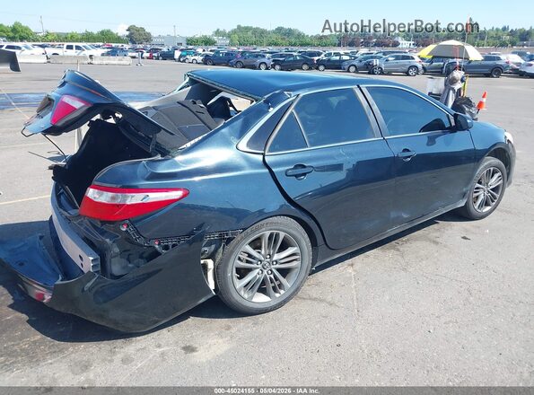 4T1BF1FK1GU252960 2016 TOYOTA CAMRY Черный Задняя правая четверть