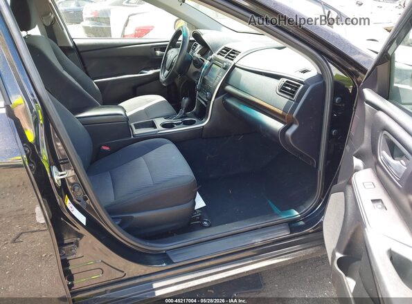4T1BF1FK2GU265653 2016 TOYOTA CAMRY Black Սալոնի դիմացի տեսք