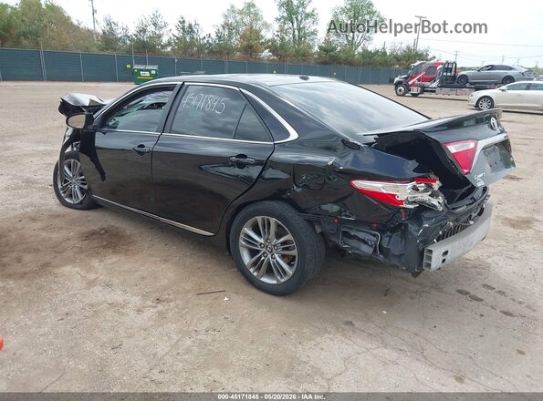 4T1BF1FK2HU278002 2017 TOYOTA CAMRY Black Tył lewy
