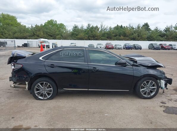 4T1BF1FK2HU278002 2017 TOYOTA CAMRY Black Widok wnętrza 360 stopni