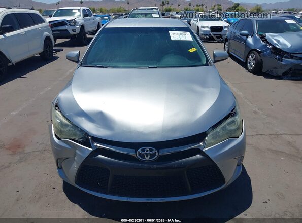 4T1BF1FK2HU343303 2017 TOYOTA CAMRY Gray Вид щитка приладів