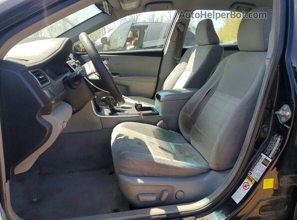 4T1BF1FK2HU403242 2017 TOYOTA CAMRY Black Вид салону спереду