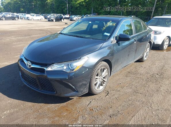 4T1BF1FK3GU238431 2016 TOYOTA CAMRY Gray Առջևի ձախ երեք քառորդ տեսարան
