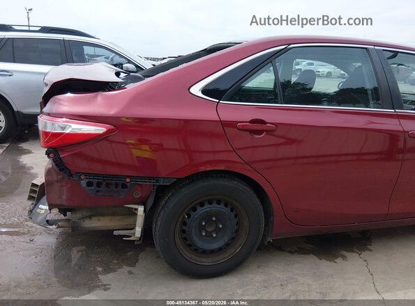 4T1BF1FK3GU509892 2016 TOYOTA CAMRY Red 