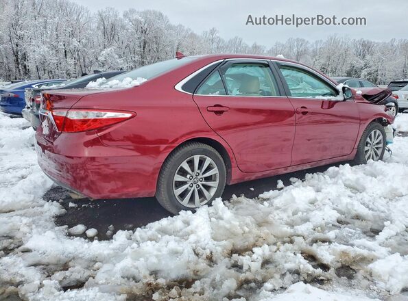 4T1BF1FK4HU695802 2017 TOYOTA LE Red 