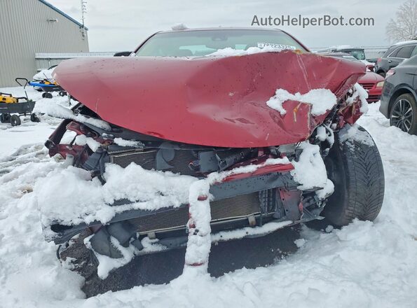 4T1BF1FK4HU695802 2017 TOYOTA LE Red 