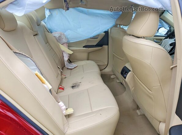 4T1BF1FK4HU695802 2017 TOYOTA LE Red 