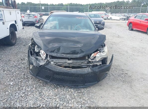 4T1BF1FK6HU725608 2017 TOYOTA CAMRY Black Front view