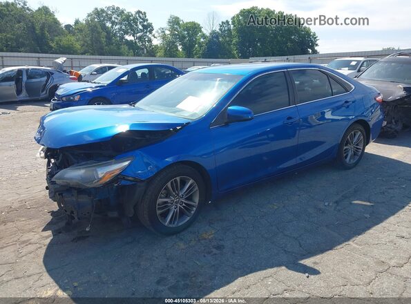 4T1BF1FK6HU738651 2017 TOYOTA CAMRY Blue 
