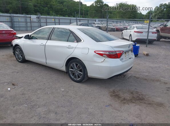 4T1BF1FK7GU121502 2016 TOYOTA CAMRY White Задня ліва чверть