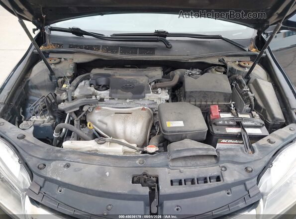 4T1BF1FK7GU523116 2016 TOYOTA CAMRY Dark Blue Widok z tyłu