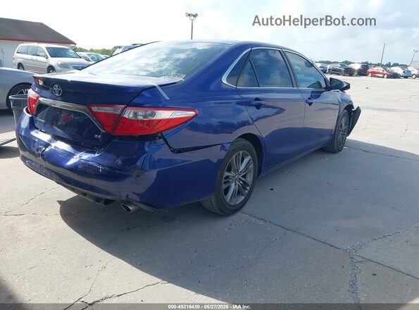 4T1BF1FK7GU598446 2016 TOYOTA CAMRY Blue 