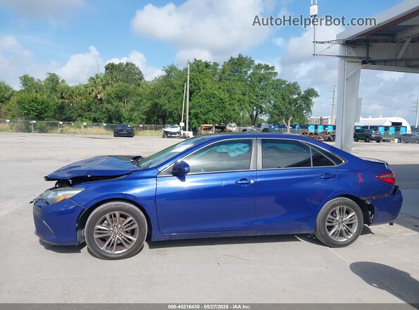 4T1BF1FK7GU598446 2016 TOYOTA CAMRY Blue 