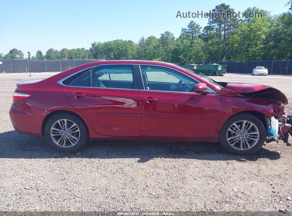 4T1BF1FK7HU729490 2017 TOYOTA CAMRY Red 