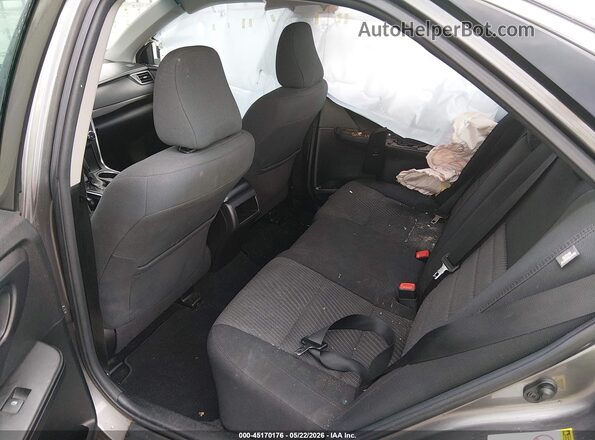 4T1BF1FK8HU385877 2017 TOYOTA CAMRY Gray VIN sticker view