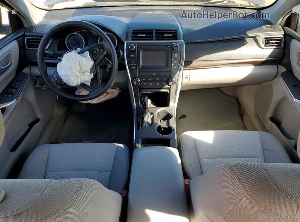 4T1BF1FK9GU168482 2016 TOYOTA CAMRY Charcoal Widok deski rozdzielczej
