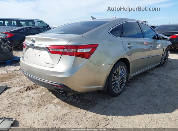 4T1BK1EB1GU229580 2016 TOYOTA AVALON Gold Tył prawy