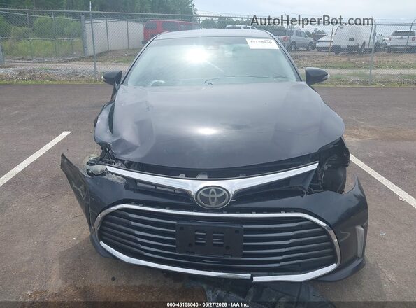 4T1BK1EB1HU247028 2017 TOYOTA AVALON Черный Вид задней части салона