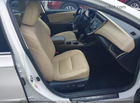 4T1BK1EB1JU271464 2018 TOYOTA AVALON White Front interior view