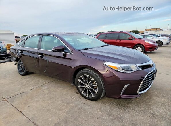 4T1BK1EB3GU220671 2016 TOYOTA AVALON Maroon 