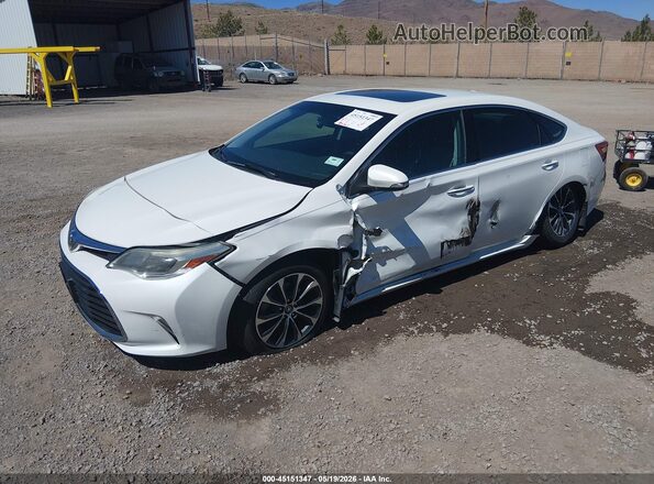 4T1BK1EB3GU234070 2016 TOYOTA AVALON White წინა მარცხენა ხედი სამი მეოთხედიდან