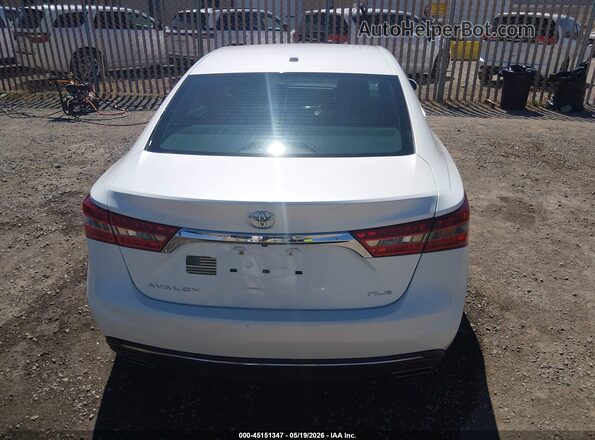 4T1BK1EB3GU234070 2016 TOYOTA AVALON White 