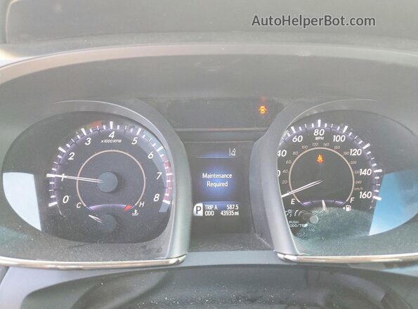 4T1BK1EB3HU258712 2017 TOYOTA AVALON White Vista del cuadro de instrumentos