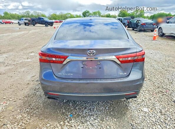 4T1BK1EB4GU204611 2016 TOYOTA AVALON Серый Вид сзади