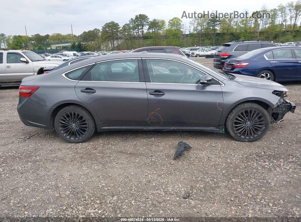 4T1BK1EB5GU206304 2016 TOYOTA AVALON Gray Vista interior trasera
