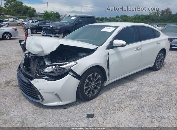4T1BK1EB5GU217044 2016 TOYOTA AVALON White Առջևի ձախ երեք քառորդ տեսարան