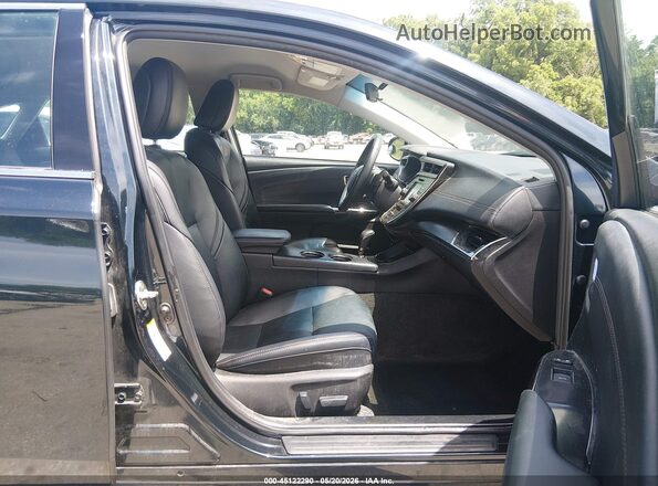 4T1BK1EB5JU285982 2018 TOYOTA AVALON Black წინა სალონის ხედი
