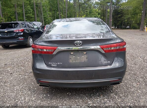 4T1BK1EB6GU201905 2016 TOYOTA AVALON Gray 