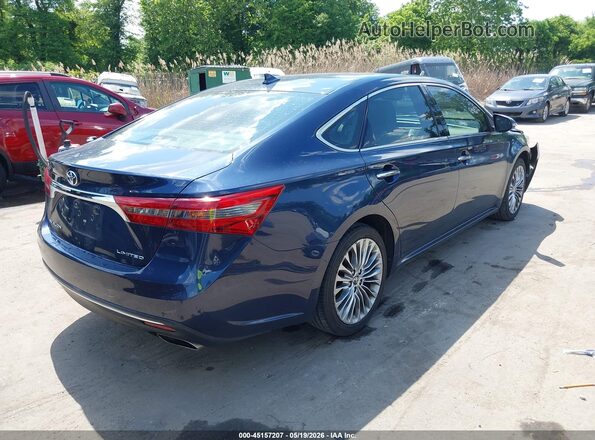 4T1BK1EB6GU206294 2016 TOYOTA AVALON Blue Trasero derecho
