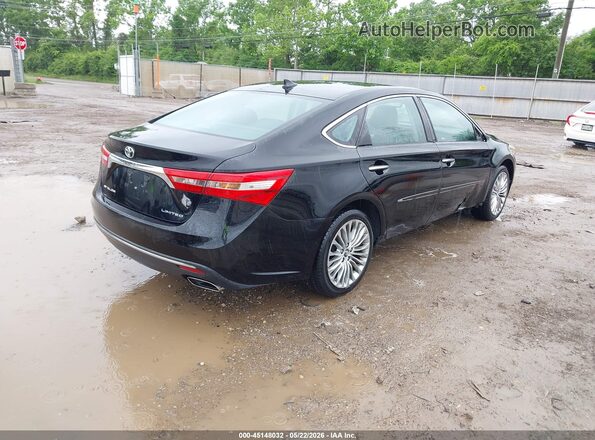 4T1BK1EB6JU281925 2018 TOYOTA AVALON Black Rear right