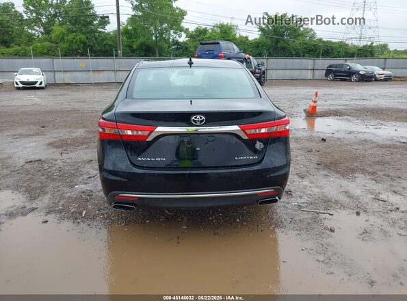 4T1BK1EB6JU281925 2018 TOYOTA AVALON Black 