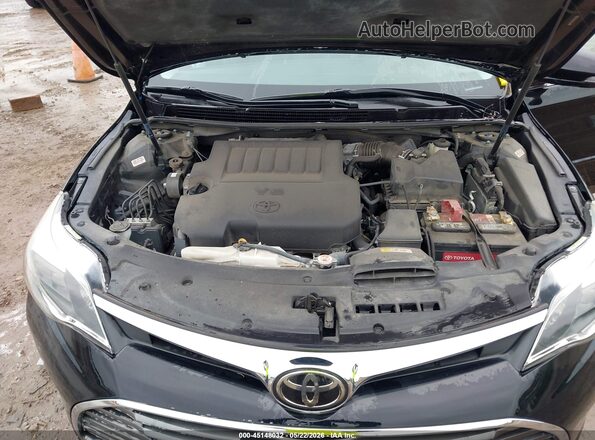 4T1BK1EB6JU281925 2018 TOYOTA AVALON Black Rear view