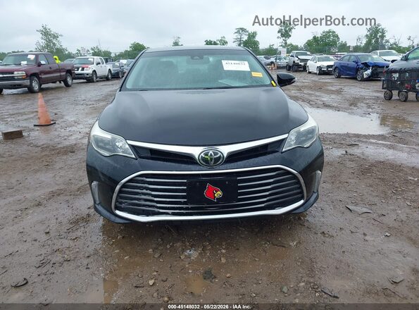 4T1BK1EB6JU281925 2018 TOYOTA AVALON Black Rear interior view