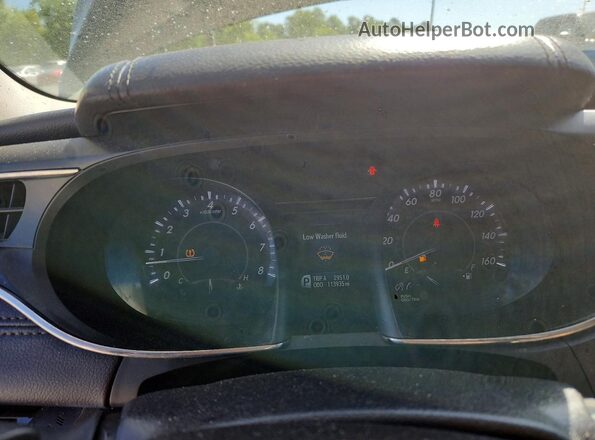 4T1BK1EB7GU207311 2016 TOYOTA AVALON Blue Instrument cluster view