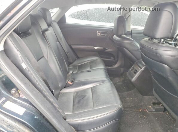 4T1BK1EB7GU207311 2016 TOYOTA AVALON Blue Rear seats view