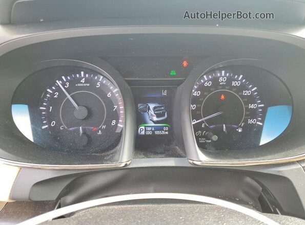 4T1BK1EB7GU235674 2016 TOYOTA AVALON White ხელსაწყოთა პანელის ხედი