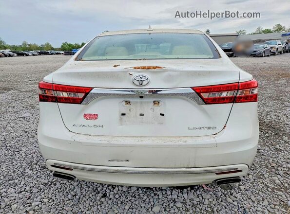 4T1BK1EB7GU235674 2016 TOYOTA AVALON White უკანა ხედი