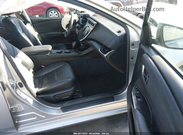 4T1BK1EB7HU243839 2017 TOYOTA AVALON Серебряный Вид салона спереди