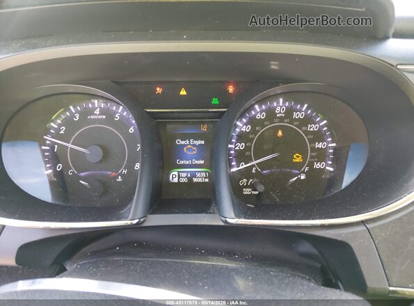 4T1BK1EB7HU243839 2017 TOYOTA AVALON Серебряный Вид задних сидений