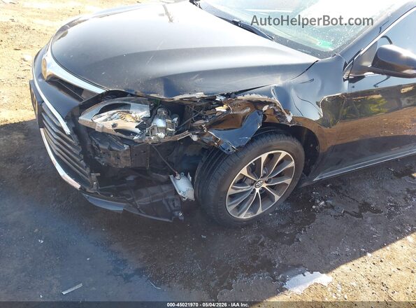 4T1BK1EB7JU288530 2018 TOYOTA LE Black Front view