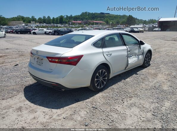 4T1BK1EB8HU261640 2017 TOYOTA AVALON Белый Задняя правая четверть