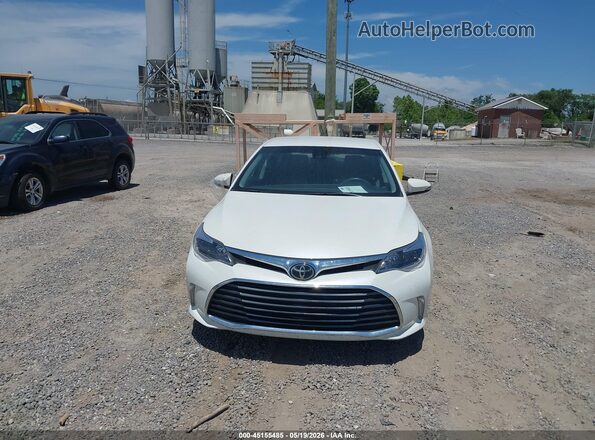 4T1BK1EB8HU261640 2017 TOYOTA AVALON Белый Вид щитка приборов