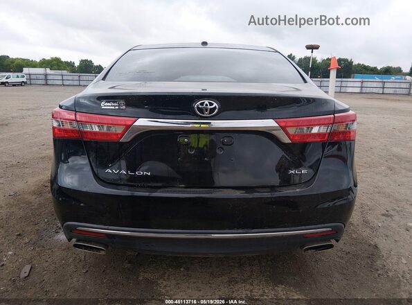 4T1BK1EBXHU253748 2017 TOYOTA AVALON Black 