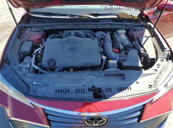 4T1BZ1FB2KU011831 2019 TOYOTA AVALON Красный Вид задней части салона